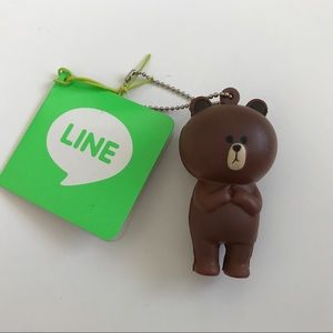 Line friends bear squishy